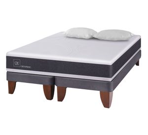 Cama europea king Ortopedic + almohadas Cic