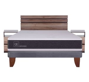 Cama europea 2 plazas Ortopedic + set Ares Cic