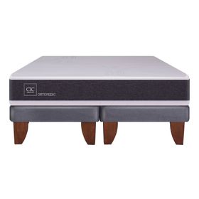 Cama europea 2 plazas Ortopedic base dividida Cic