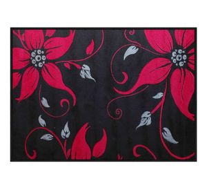 Alfombra 170x230 cm Frize carved D1 negro Idetex