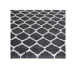 Alfombra kala 70x110 cm D1 negro Idetex