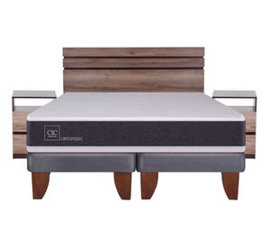 Cama europea king Ortopedic + set Ares Cic
