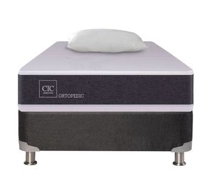 Box spring 1.5 plazas Ortopedic B5 + almohada Cic