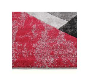 Alfombra frise carved 150x200 cm Florida D3 rojo Idetex