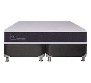 Box spring 2 plazas Ortopedic base dividida B5 Cic