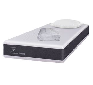 Colchón 1.5 plazas x 190 cm Ortopedic + almohada + cubrecolchón Cic