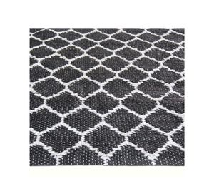 Alfombra kala 120x170 cm D1 negro Idetex