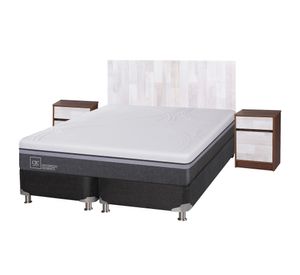 Box spring king Ortopedic advance B5 + set Legno Cic