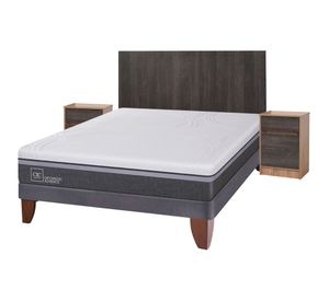 Cama europea 2 plazas Ortopedic advance + set Espresso Cic