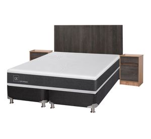Box spring king Ortopedic B5 + set Espresso Cic