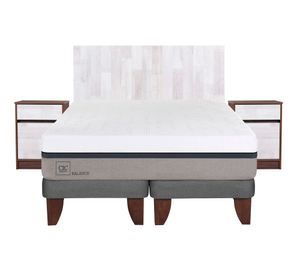 Cama europea king Balance + set Legno Cic