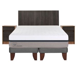 Cama europea 2 plazas Balance base dividida + set Espresso Cic