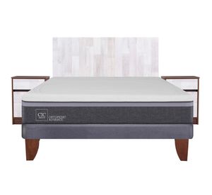 Cama europea 2 plazas Ortopedic advance + set Legno Cic