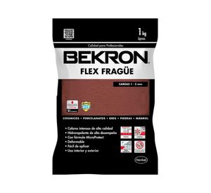 Fragüe 1 kg Flex castaño Bekron