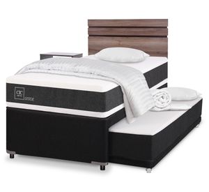 Diván 1.5 plazas Ortopedic + set Ares + almohadas + plumones Cic