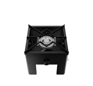 Anafe bajo 1 quemador 6EA182 negro Maigas