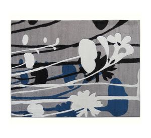 Alfombra frise carved 150x200 cm Florida D2 gris Idetex