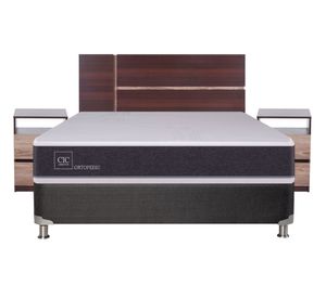 Box spring 2 plazas Ortopedic B5 + set Enio Cic