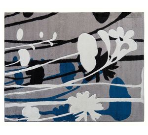 Alfombra 170x230 cm Frize carved gris Idetex