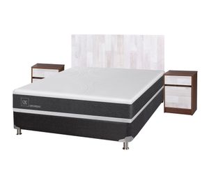 Box spring 2 plazas Ortopedic B5 + set Legno Cic