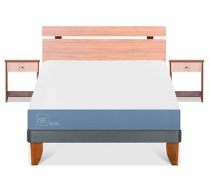 Cama europea 2 plazas x 190 cm Excellence + set Olmo Cic