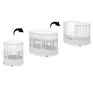 Cuna Progresiva Sognare blanco Kidscool