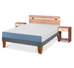 Cama europea 2 plazas x 190 cm Excellence + set Olmo Cic