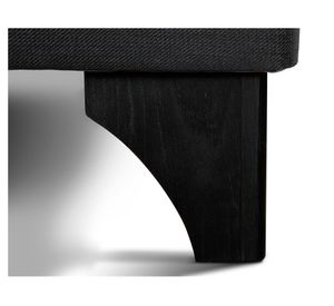 Cama europea king 2 plazas Art 4 base dividida patas + almohada Memory Max Rosen