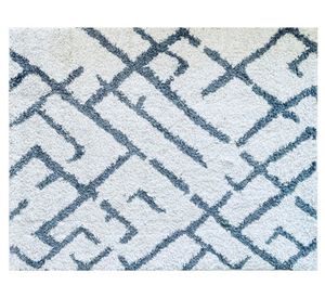 Alfombra 150x200 cm Shaggy Gardenia blanco Idetex