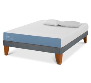 Cama europea 2 plazas x 190 cm Excellence + almohadas Cic