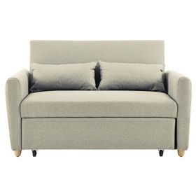 Sofá cama 2 plazas Murray tela gris