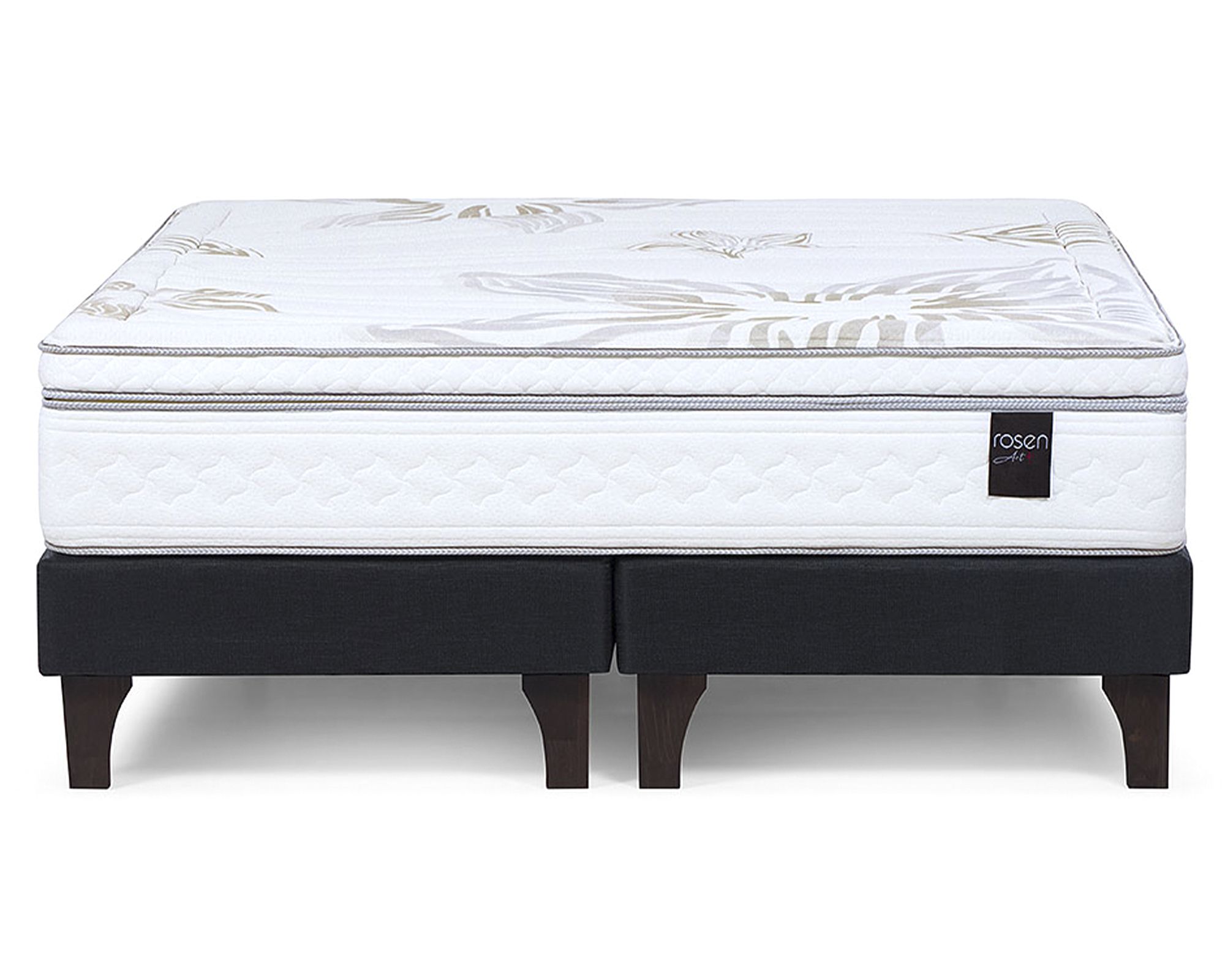 Box spring 2 plazas base dividida Art 4 | Easy.cl