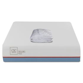 Colchón 1.5 plazas Excellence plus + cubrecolchón Cic