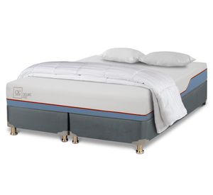 Box americano 2 plazas Excellence plus base dividida + almohadas + plumón Cic