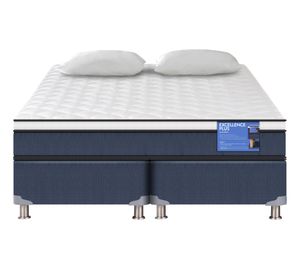 Box americano 2 plazas Excellence plus base dividida + almohadas Cic