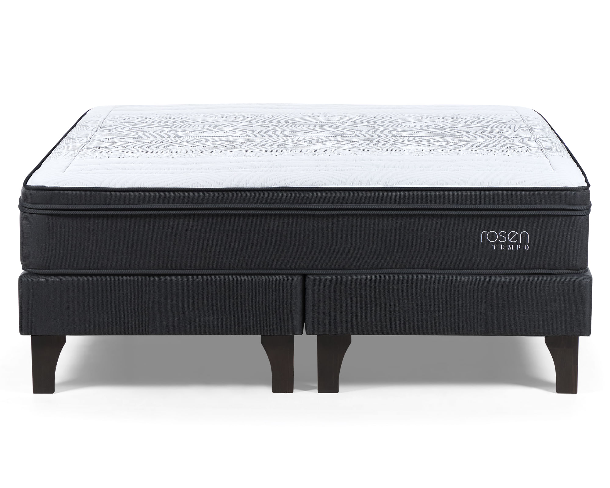 Rosen Box spring Súper King base dividida Tempo