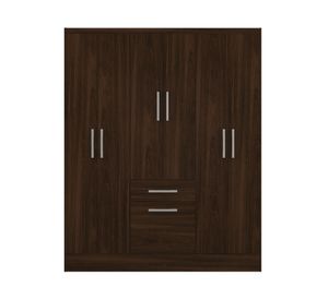 Clóset 6 puertas 1 cajón 1 zapatero tabaco M+Design