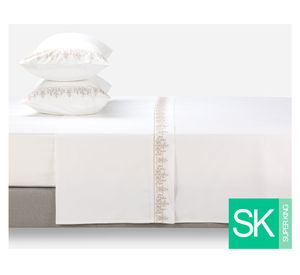 Juego sábanas súper king Floral Rosen