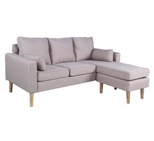 Sofá seccional Marila beige M+Design