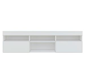 Rack TV 60'' Paris blanco Be Design