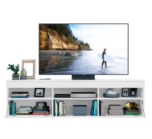 Rack TV 60'' Paris blanco Be Design