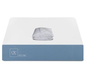 Colchón 1.5 plazas x 190 cm Excellence + cubrecolchón Cic