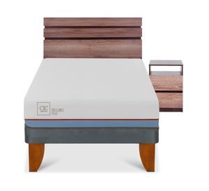 Cama europea 1.5 plazas Excellence plus + set Ares Cic