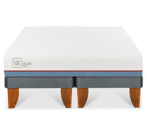 Cama europea 2 plazas Excellence plus base dividida Cic