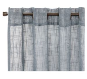 Cortina velo 140x220 cm grafito Idetex