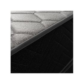 Cama europea full x 190 cm Apolo black + set Asturias Celta