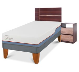 Cama europea 1 plaza Excellence plus + set Enio