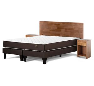 Cama europea 2 plazas Ergo T + set Tabor café Rosen