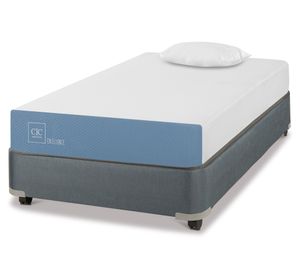 Box americano 1 plaza x 190 cm Excellence + almohada Cic