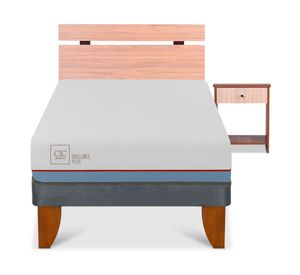 Cama europea 1.5 plazas Excellence plus + set Olmo Cic